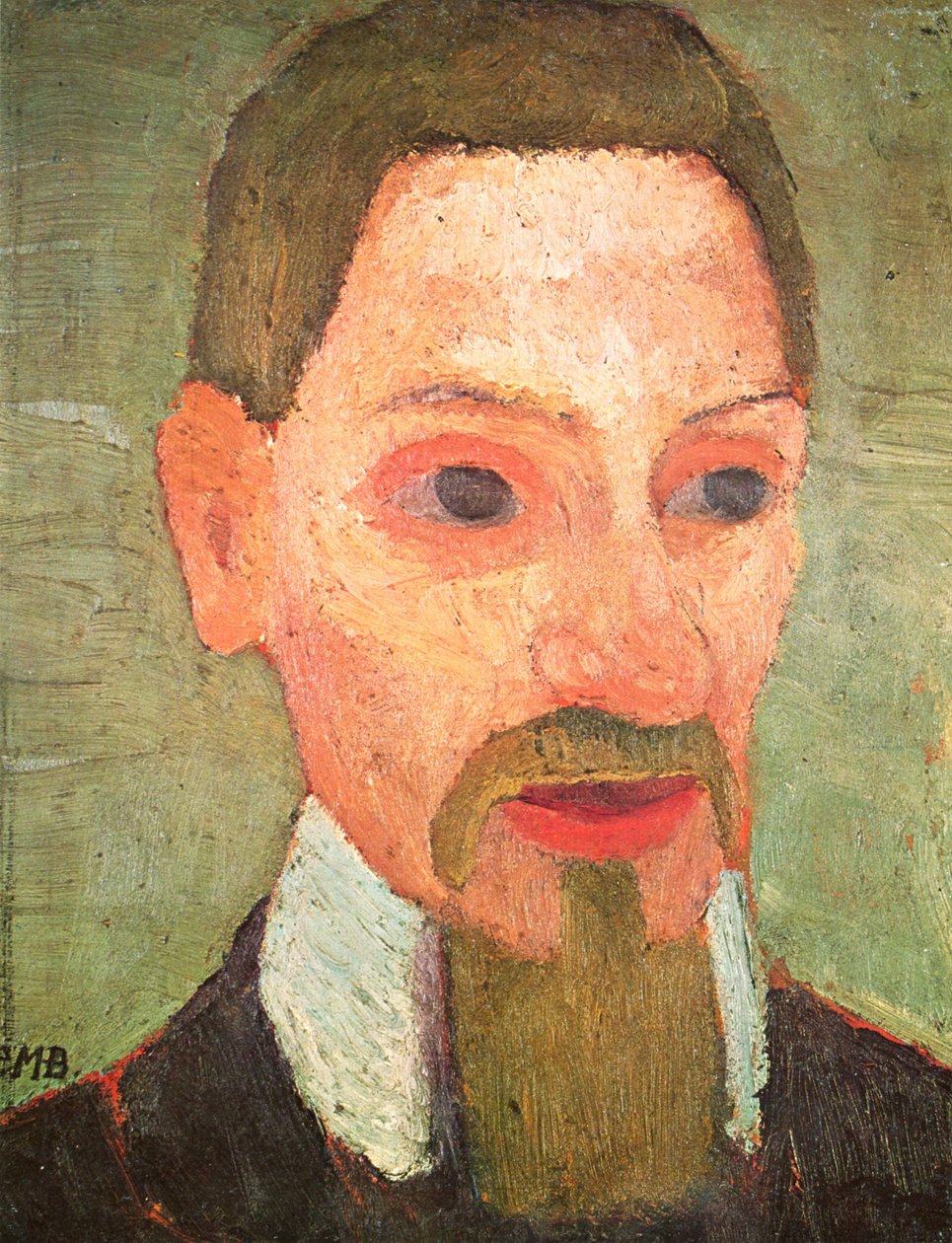 Portrait of Rainer Maria Rilke by Paula Modersohn-Becker