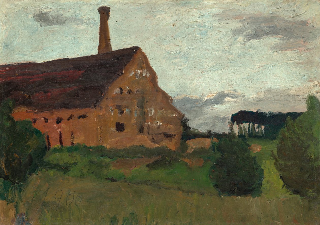Old Factory by Paula Modersohn-Becker