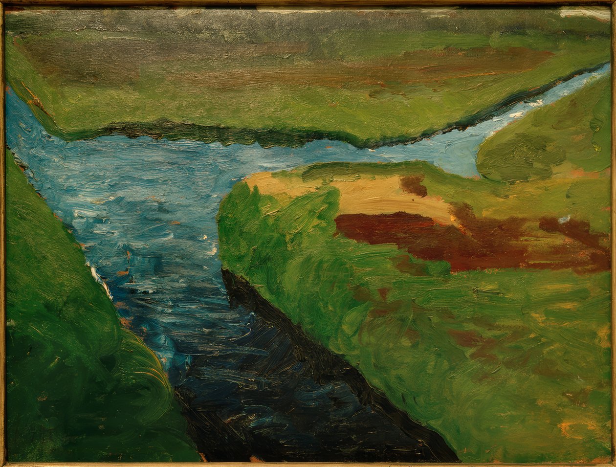 Moor Ditch by Paula Modersohn-Becker