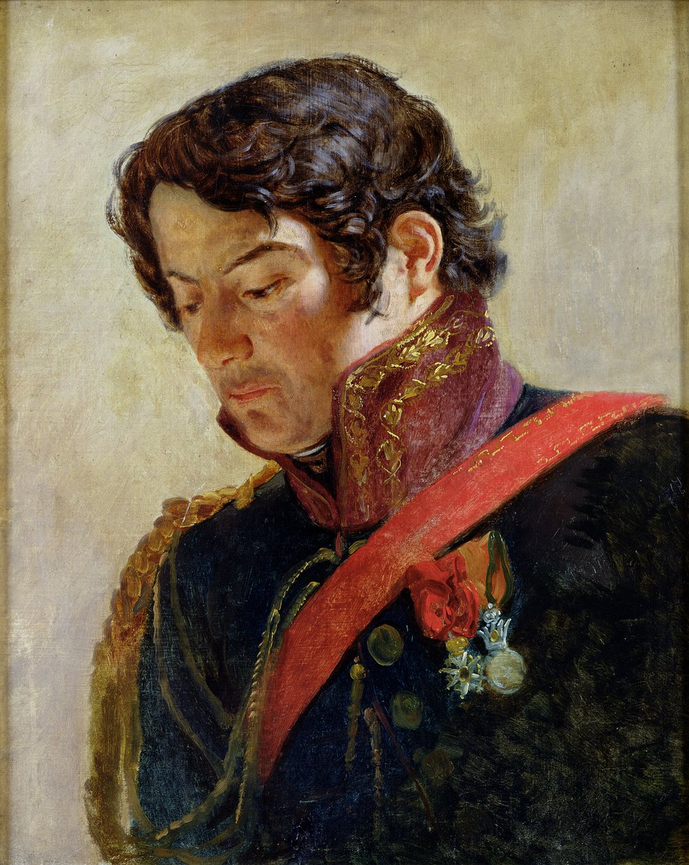 Study for a Portrait of Baron Dominique Larrey (1766-1843) by Paulin Jean Baptiste Guerin