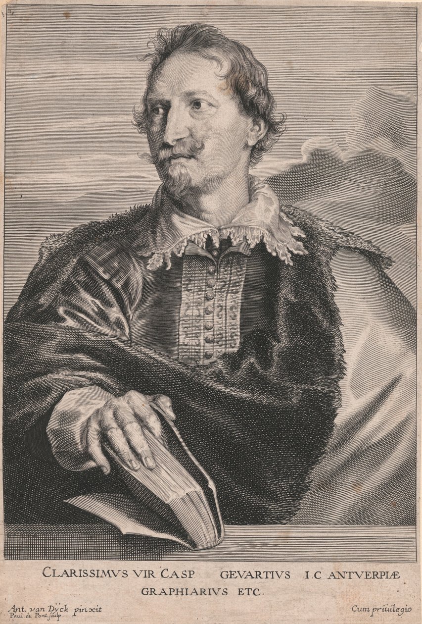 Casperius Gevartius by Paulus Pontius