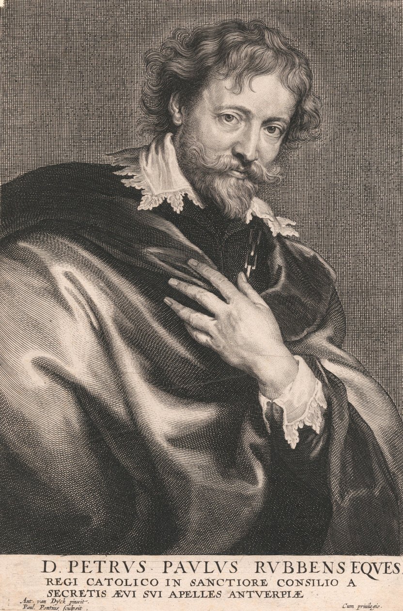 Peter Paul Rubens by Paulus Pontius