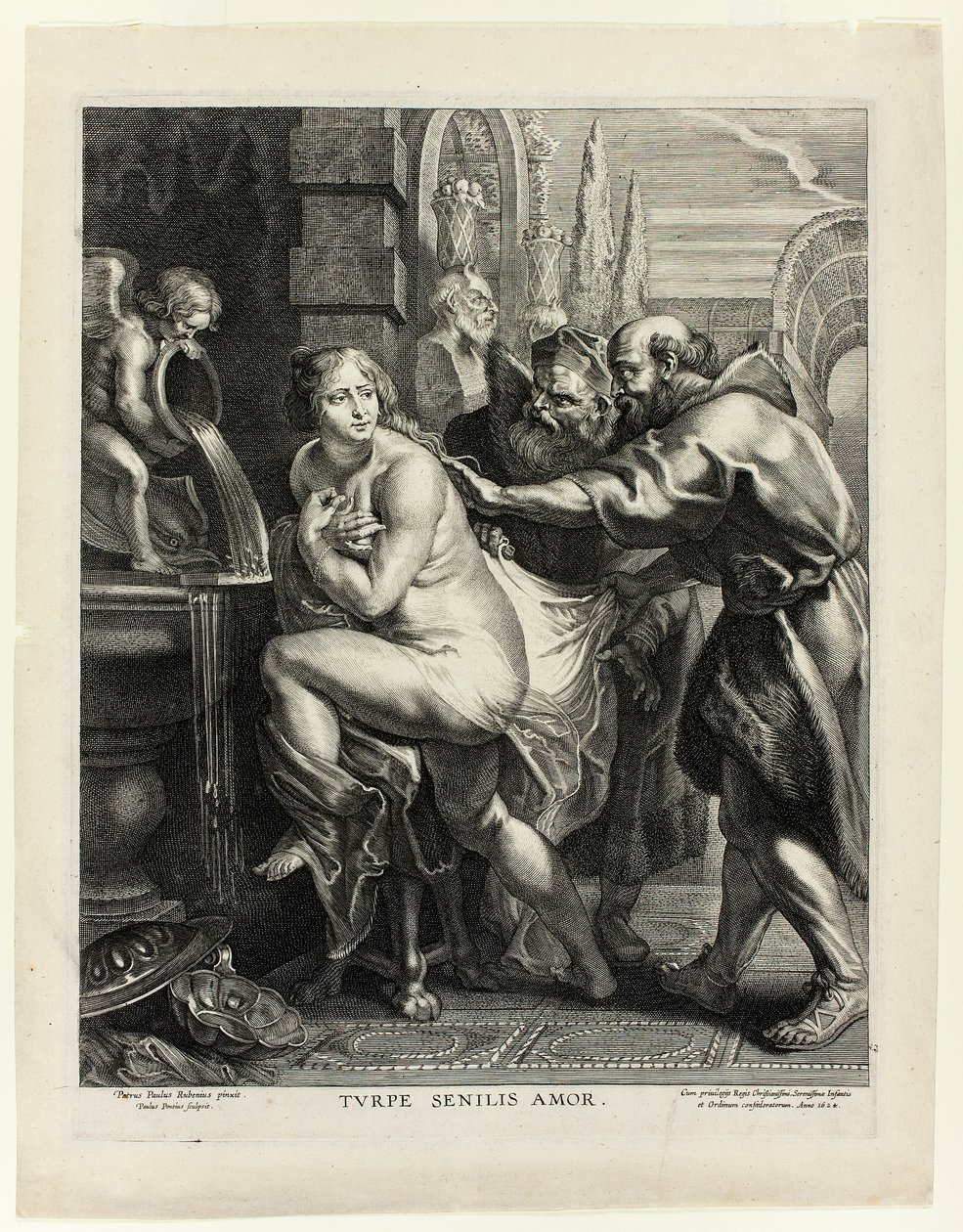 Susanna and the Elders by Paulus Pontius