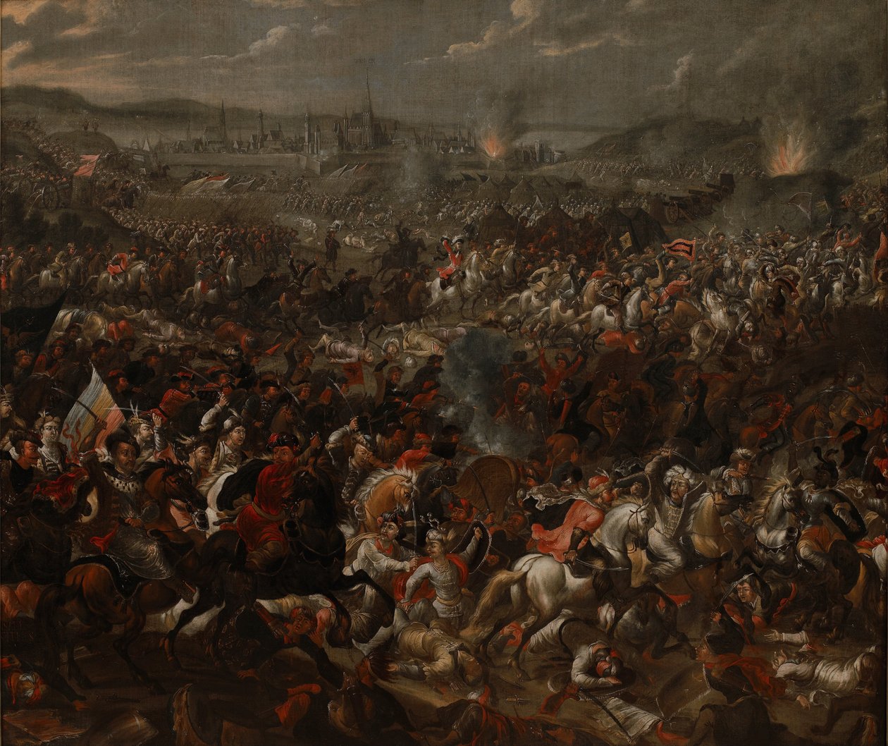 The Battle of Vienna on 12 September 1683 by Pauwel Casteels