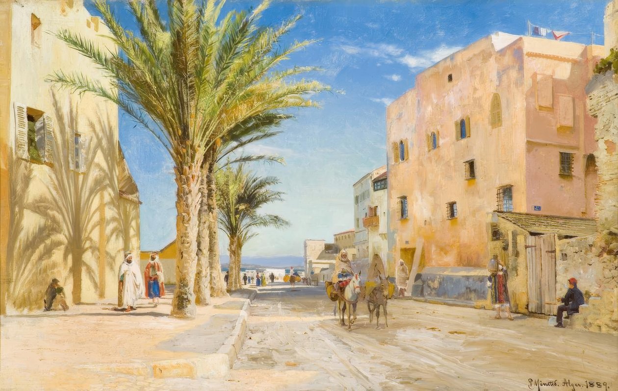 Afternoon in Algiers by Peder Monsted