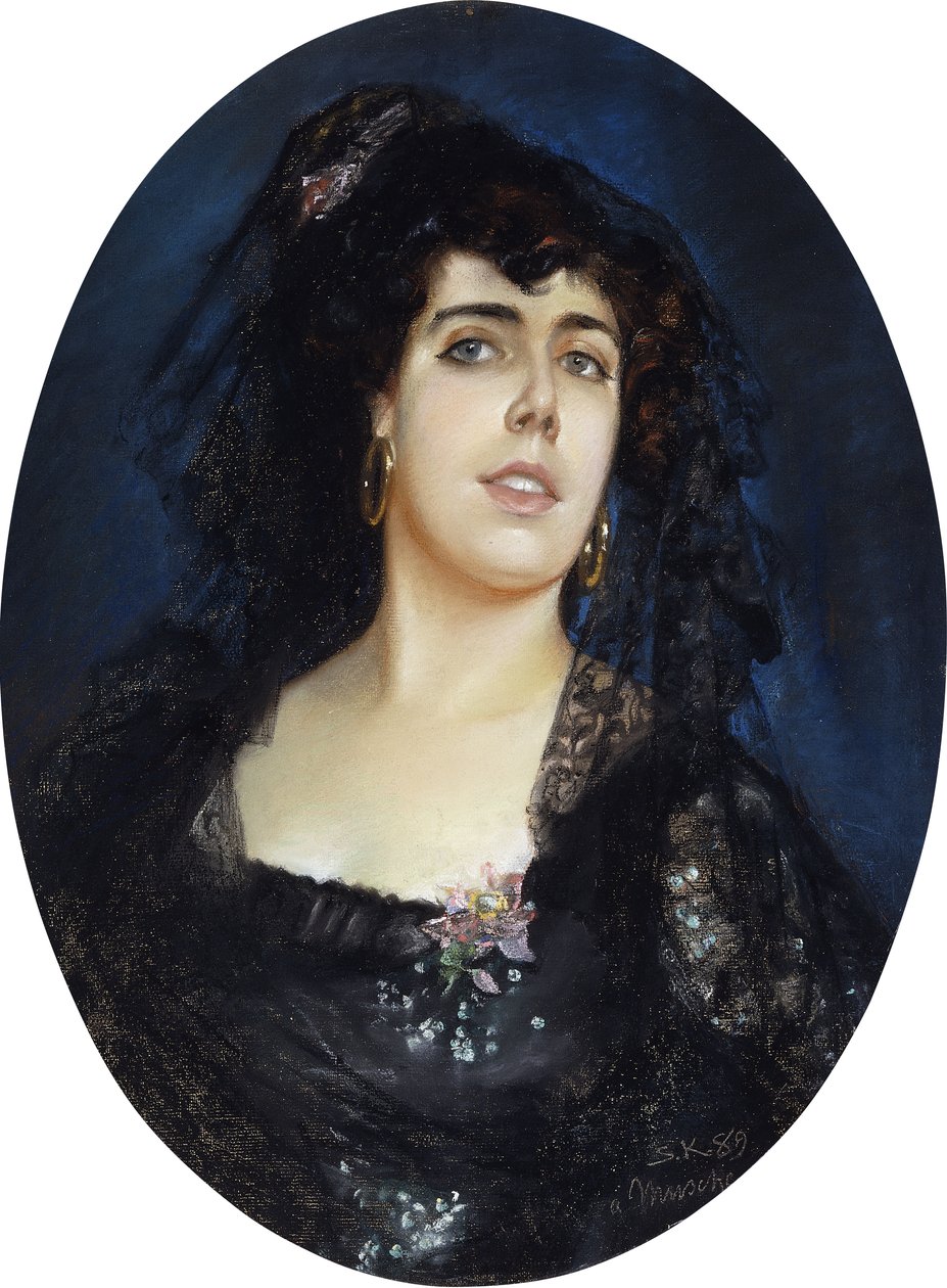 Portrait of Anne Pelterson-Norrie by Peder Severin Krøyer