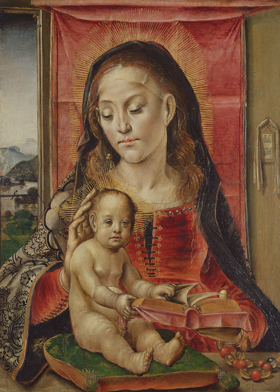 The Virgin and Child by Pedro Berruguete