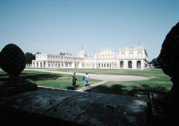 The Royal Palace and gardens, rebuilt from 1715