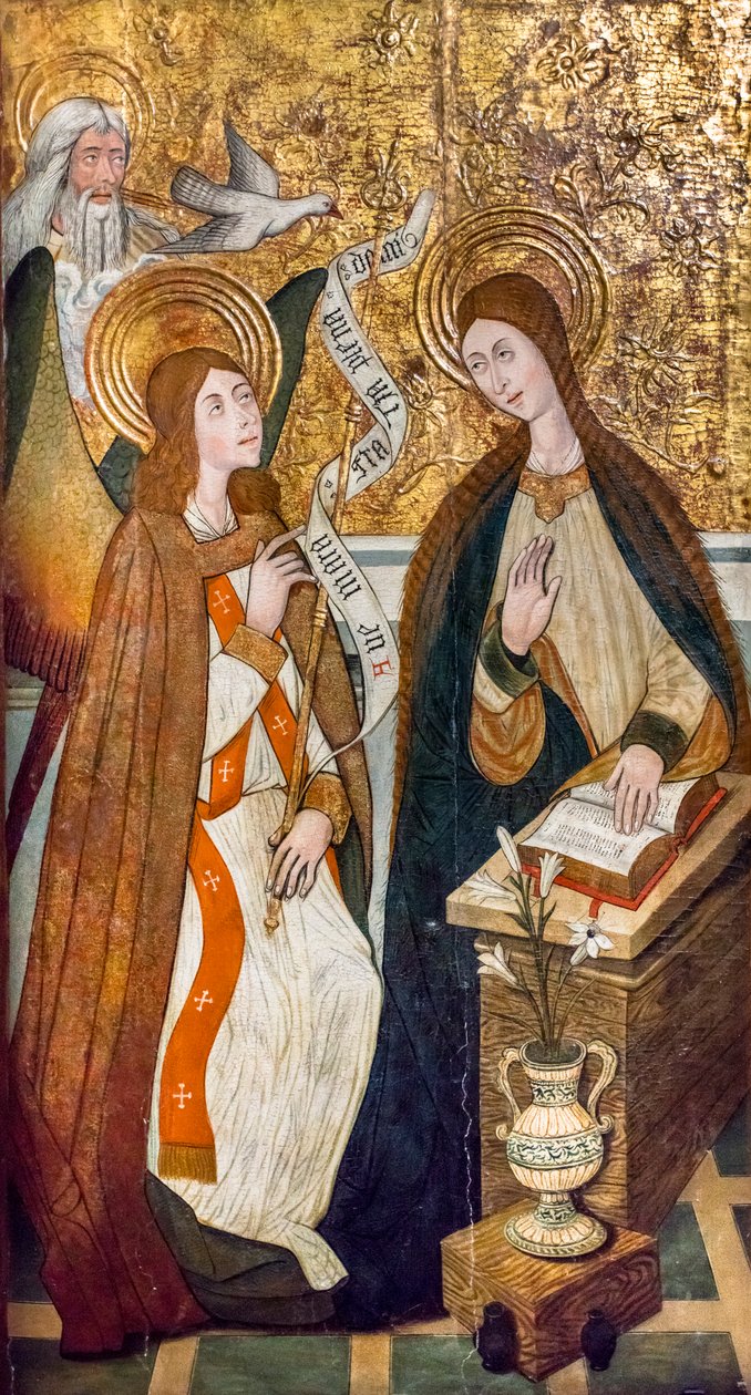 The Annunciation by Pedro the Younger Espalargues