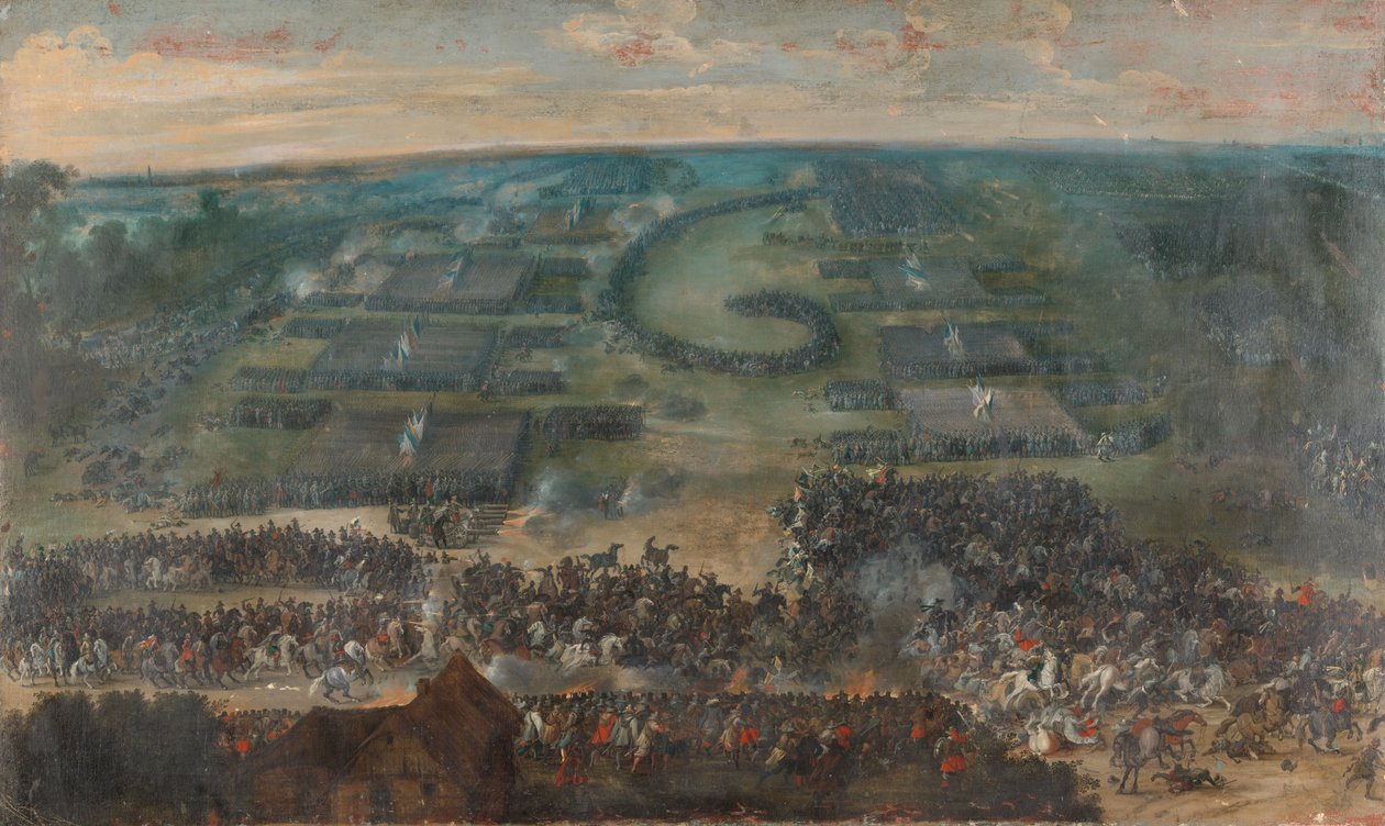 The Battle of Fleurus by Peeter Snayers