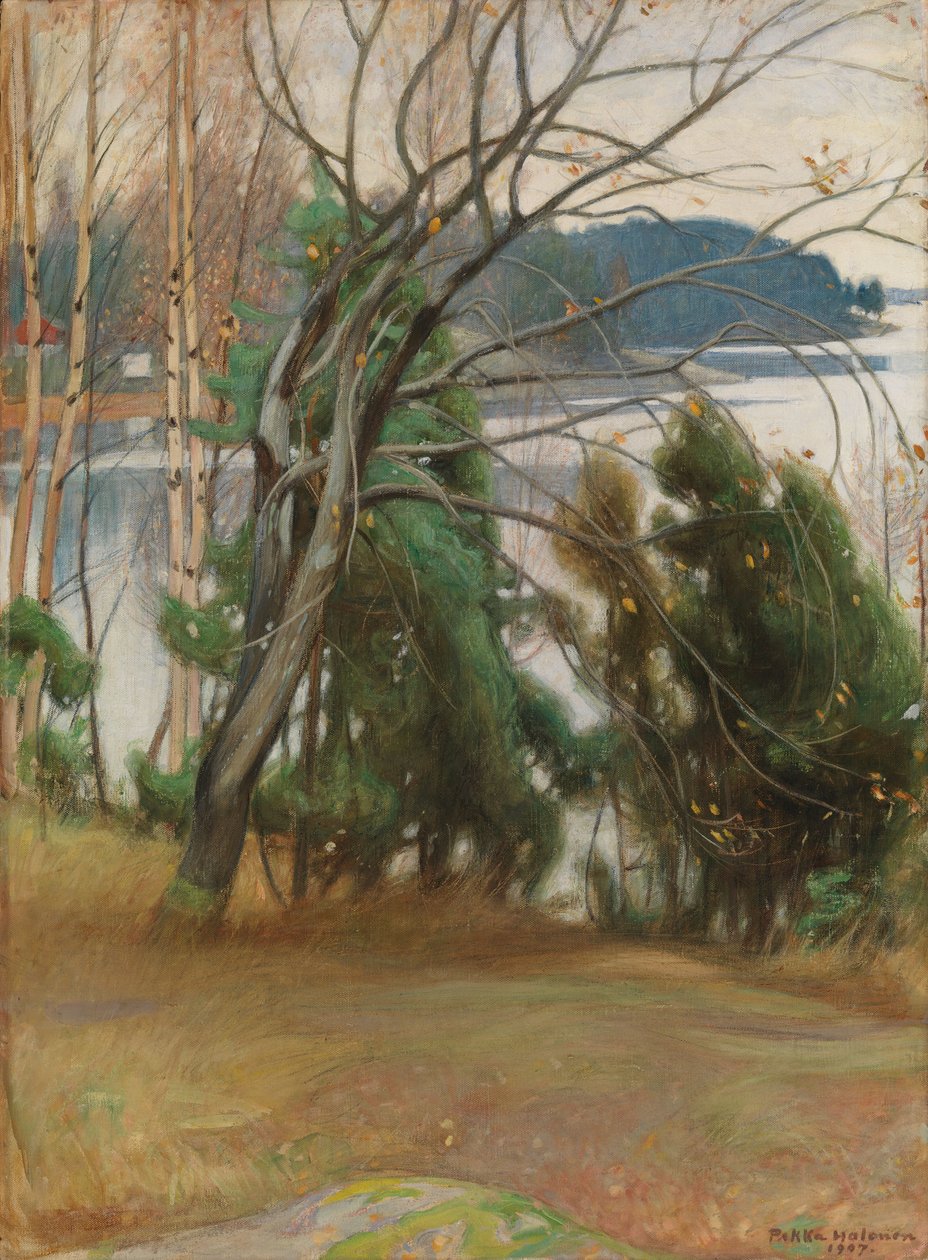 Sallow in Autumn by Pekka Halonen