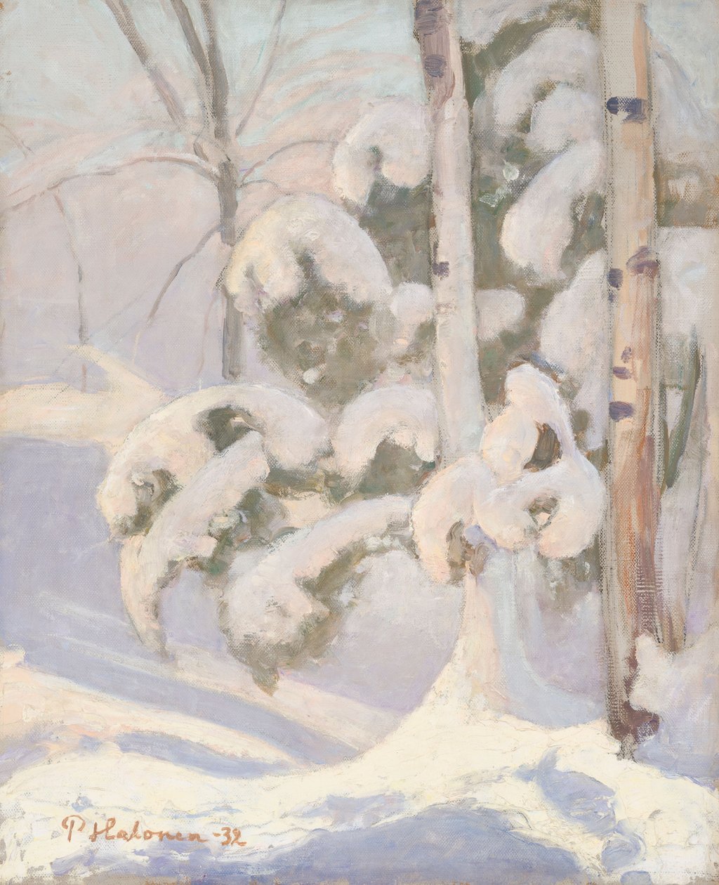 Winter Landscape by Pekka Halonen