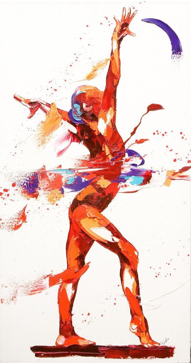 Gymnast Four by Penny Warden