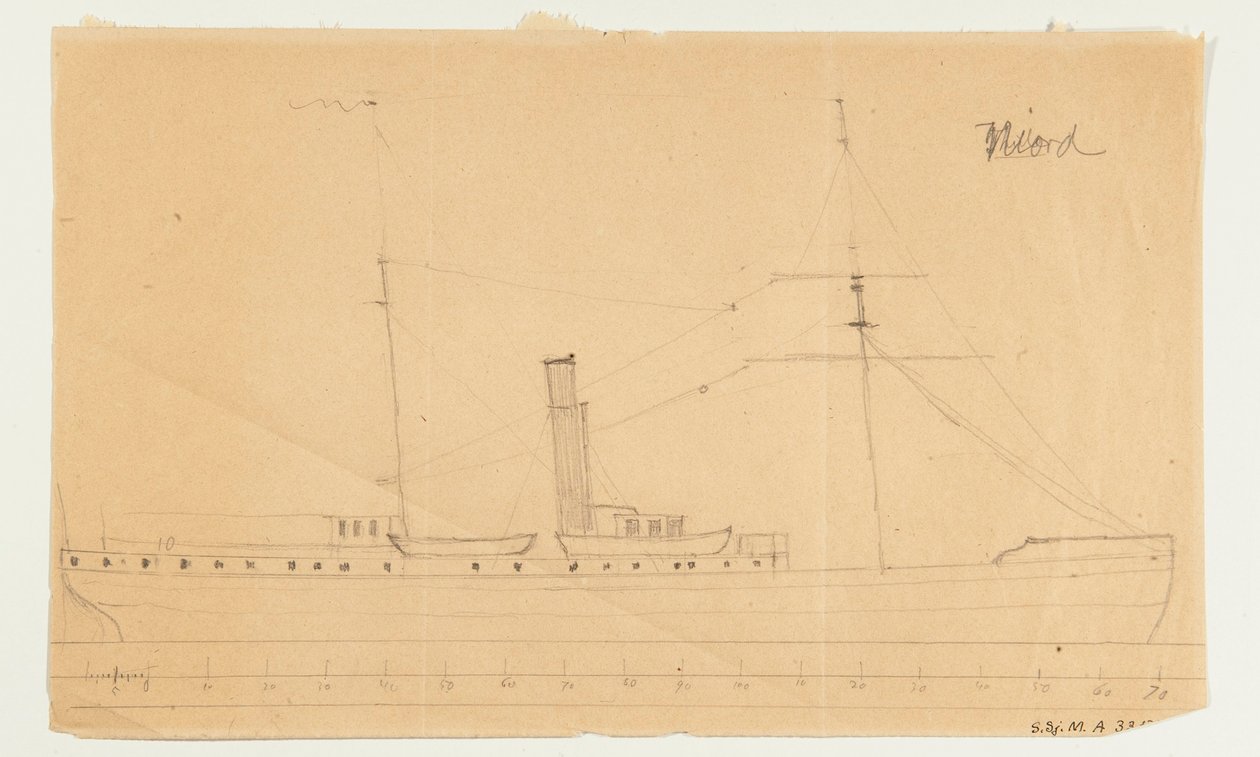 The Steamship NJORD by Per Wilhelm Cedergren