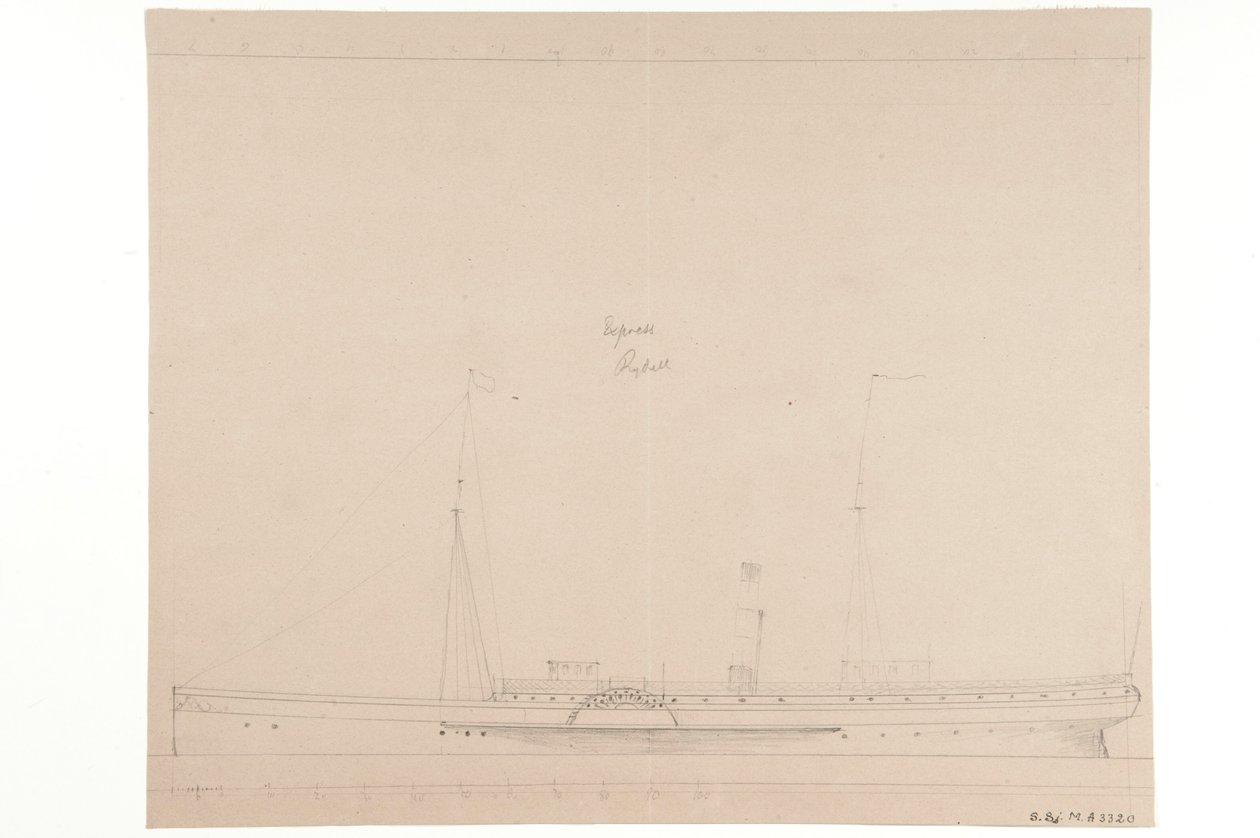 EXPRESS Steamship by Per Wilhelm Cedergren