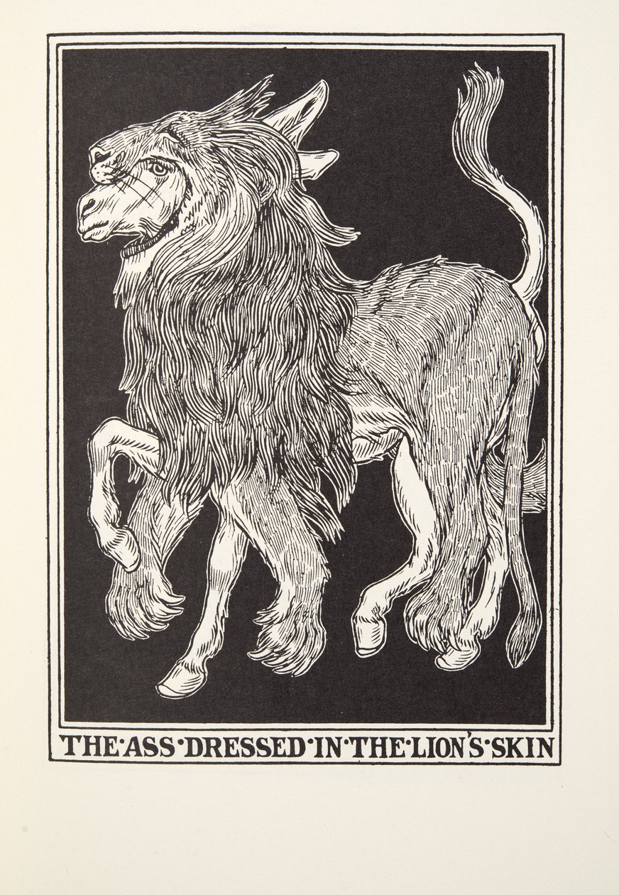 The Ass Dressed in the Lion