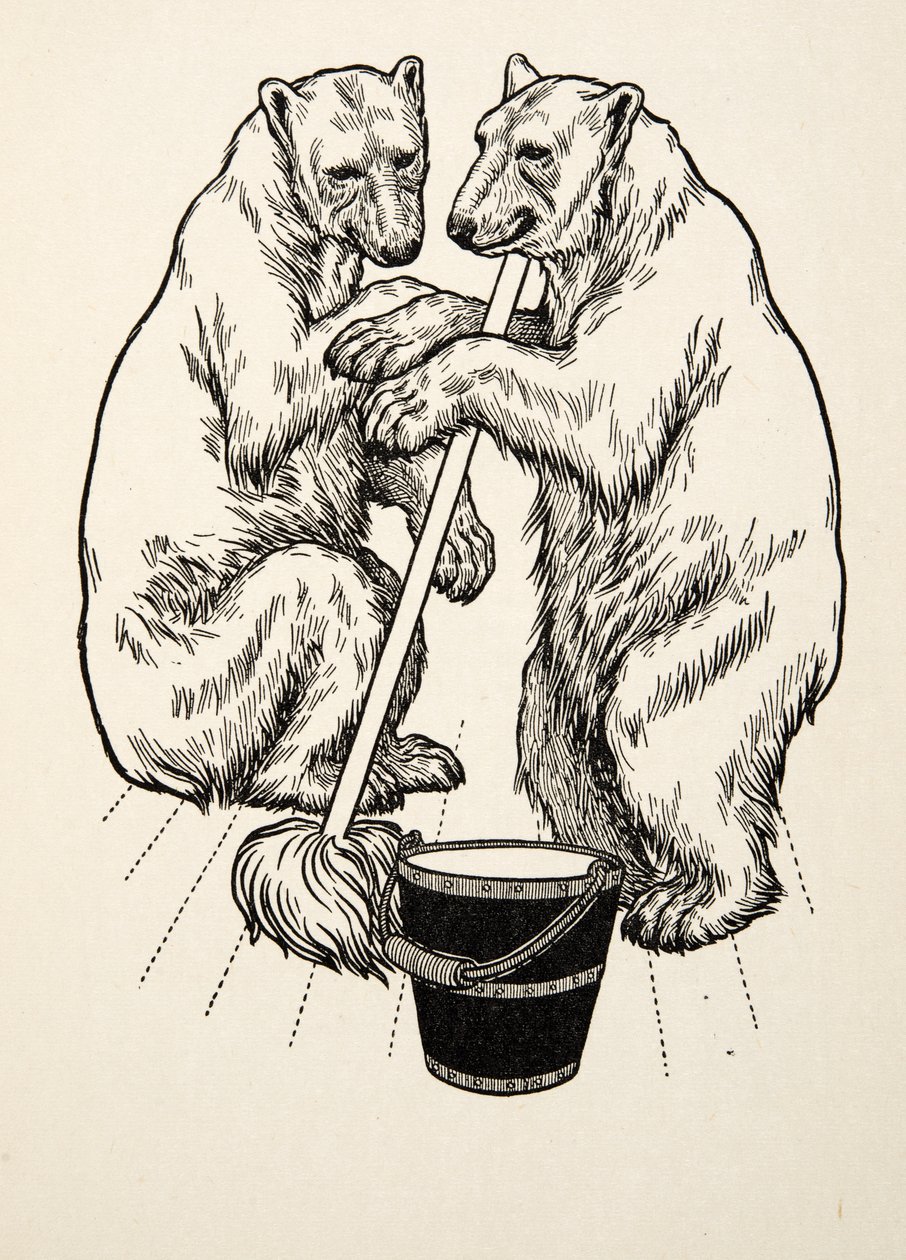 The Bear Cubs, from A Hundred Anecdotes of Animals, pub. 1924 by Percy J. Billingshurst