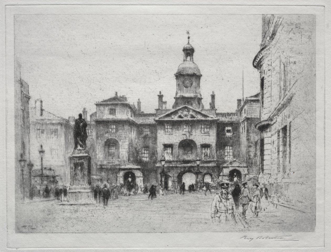 Horse Guards, Whitehall by Percy Robertson