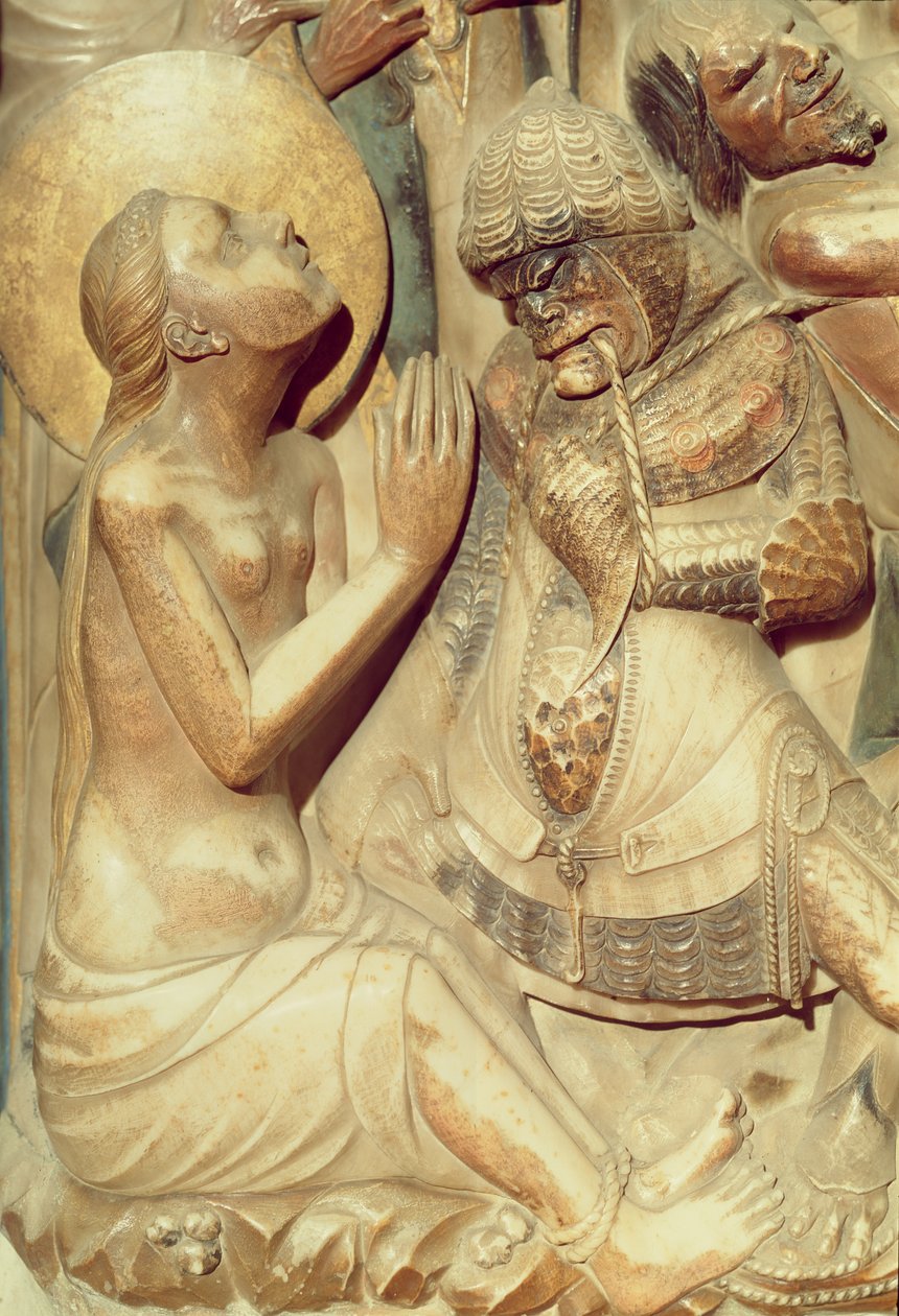 The Martyrdom of St Thecla (detail) by Pere Johan