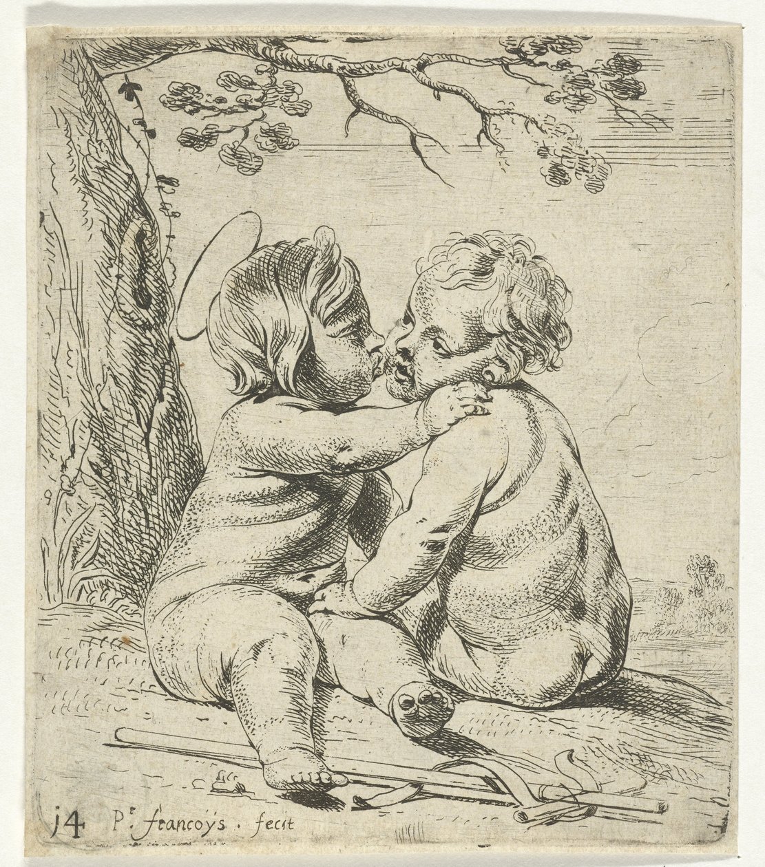 Christ and St John the Baptist as Children by Peter Franchoys