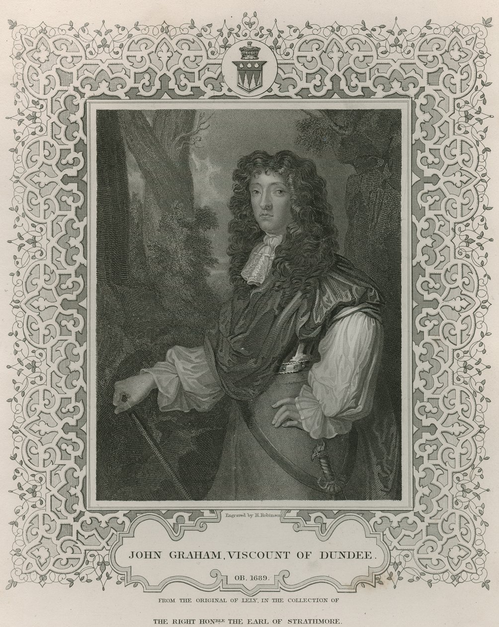 John Graham of Claverhouse, 1st Viscount of Dundee, from 