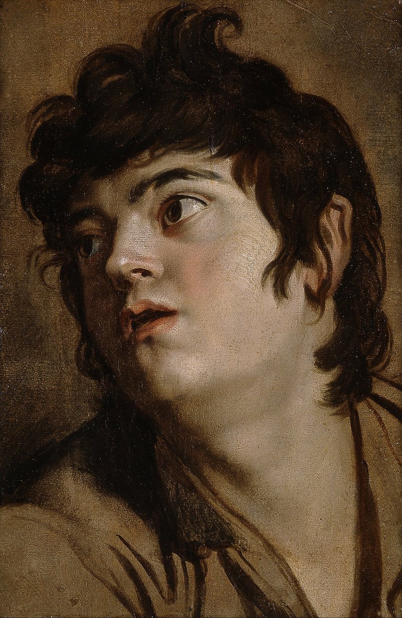 Head of a Young Man by Peter Paul Rubens