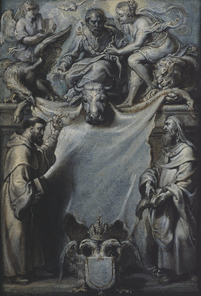 Modello for the title page to Corderius