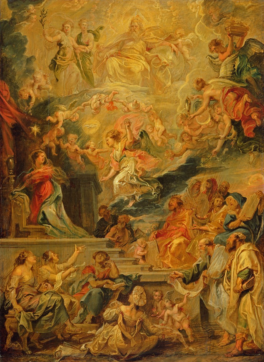 The Incarnation as Fulfillment of all Prophecies, c.1628-29