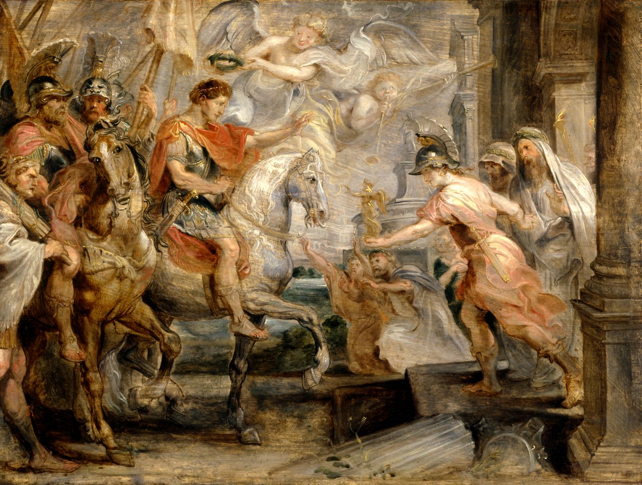 The Triumphant Entry of Constantine into Rome by Peter Paul Rubens