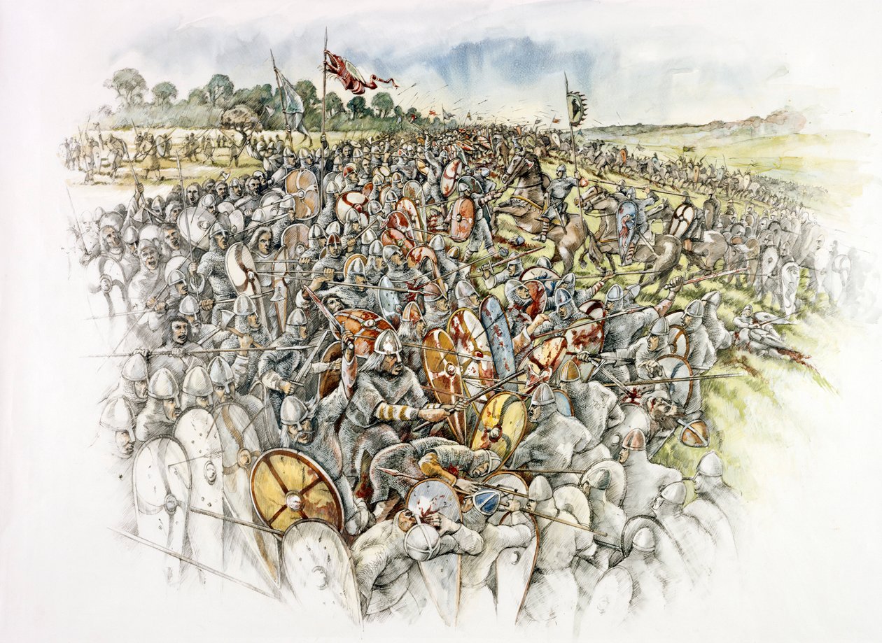 Battle of Hastings, 1066 by Peter Dunn: Buy fine art print