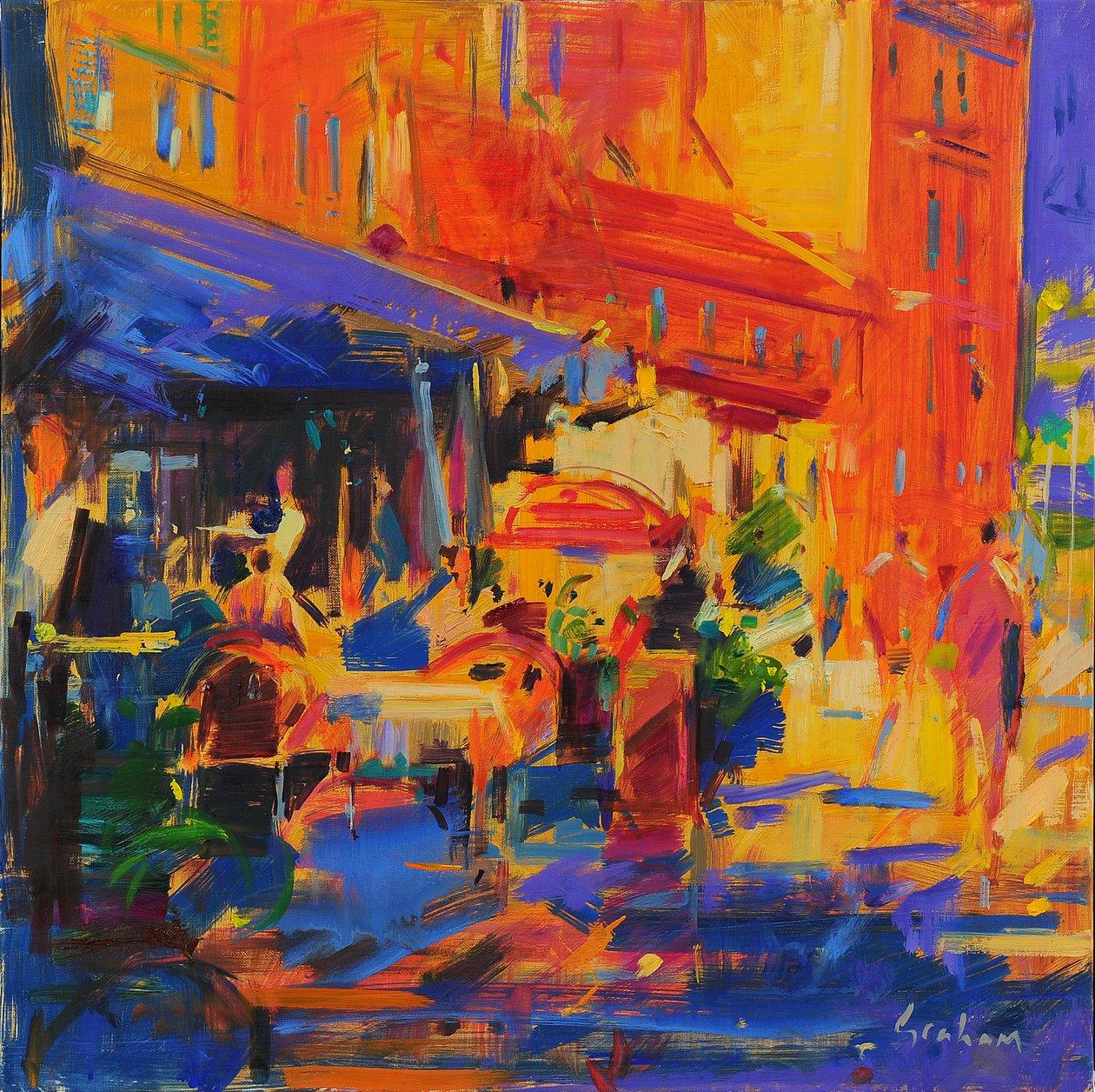 Villefranche-sur-Mer, Beau Rivage by Peter Graham