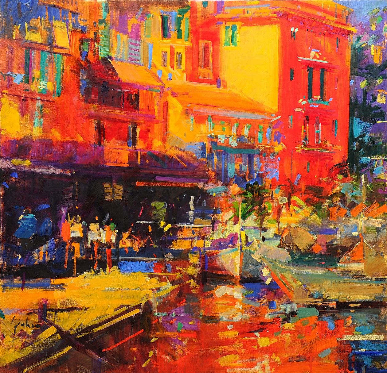 Villefranche Cap by Peter Graham