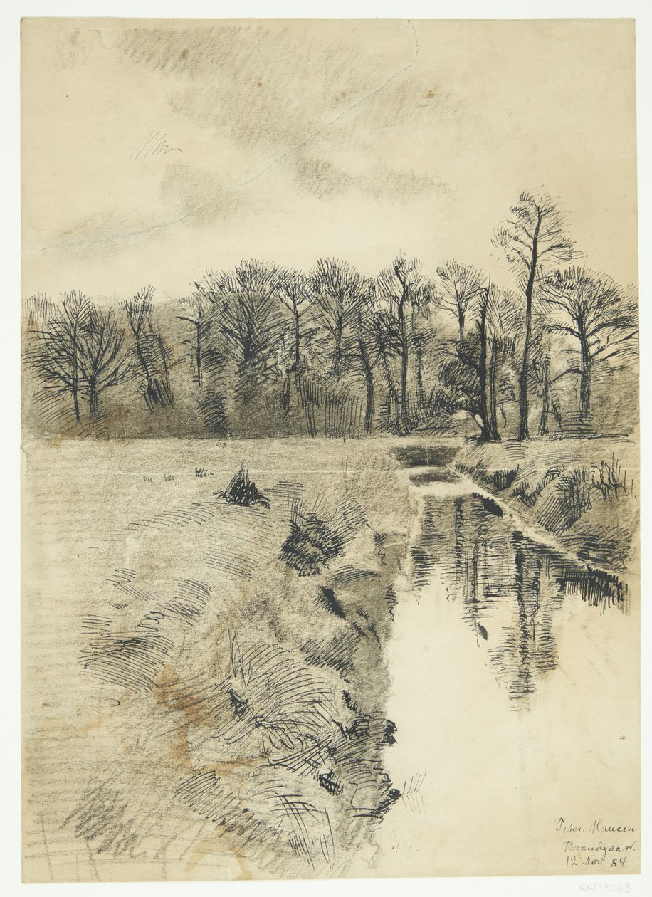 Landscape with a Stream by Peter Hansen