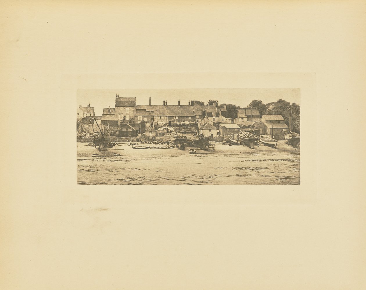 A Corner of Old Yarmouth by Peter Henry Emerson