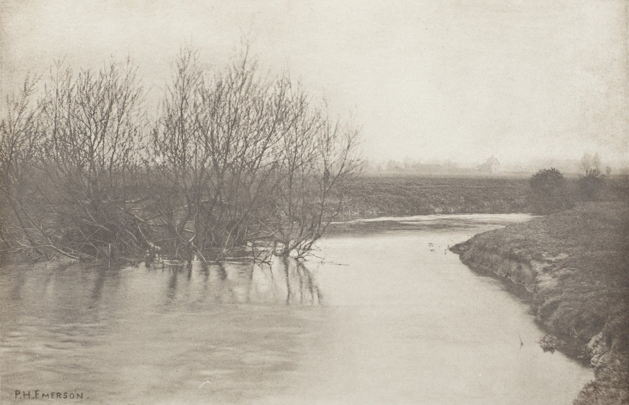 The Lea, Near Tottenham by Peter Henry Emerson