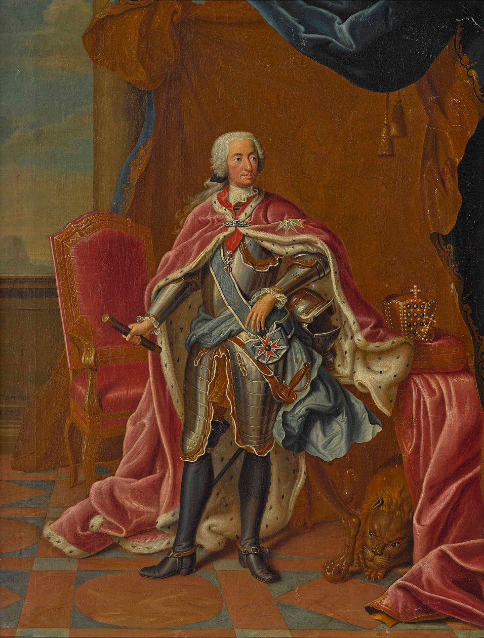 Portrait of Charles VII, Holy Roman Emperor by Peter Jacob Horemans