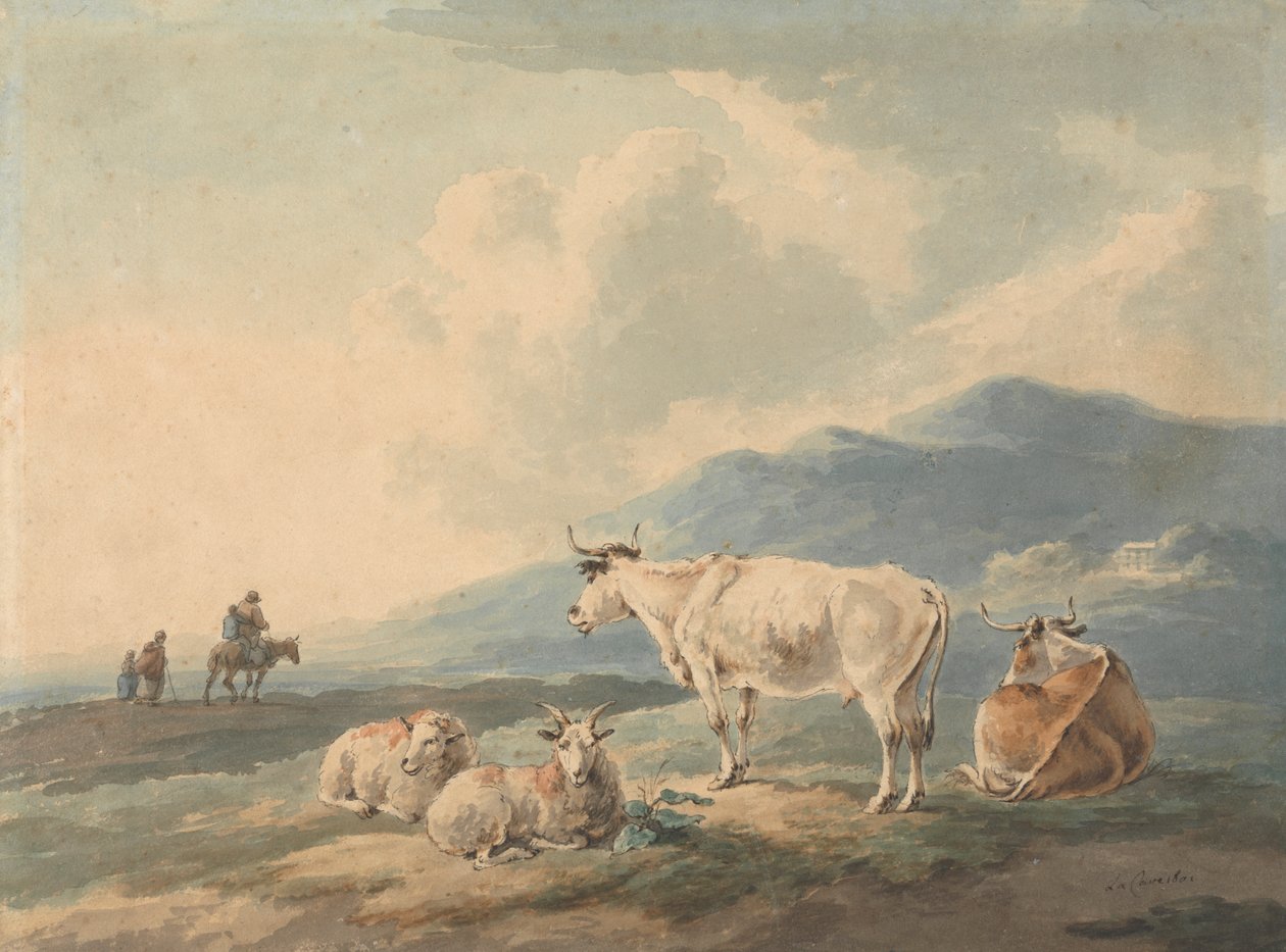 Mountain Landscape by Peter La Cave
