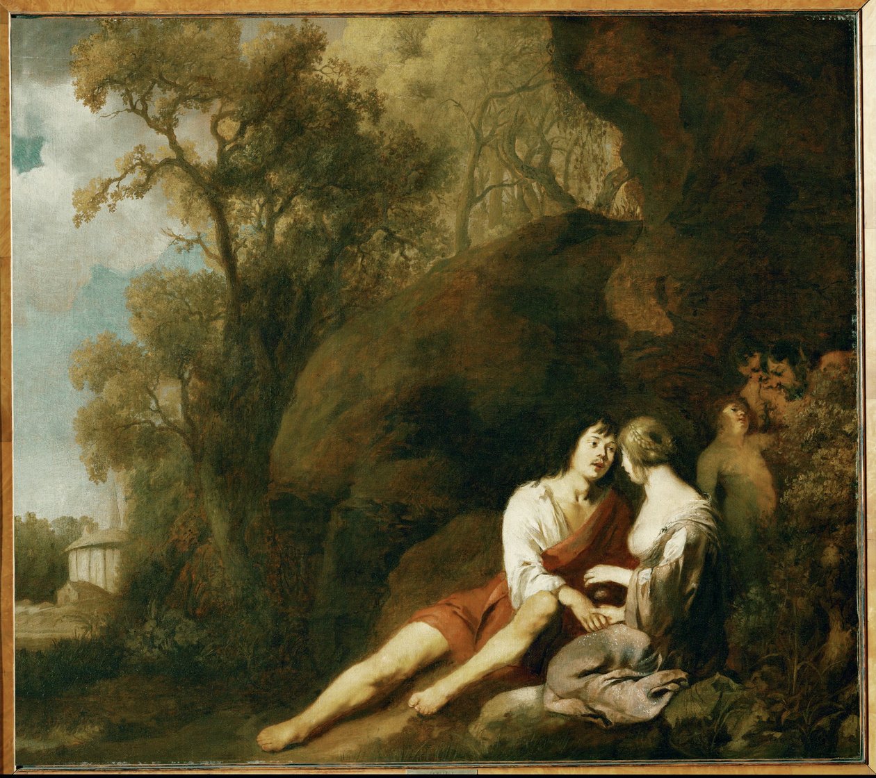 Lovers in a Landscape by Peter Lely
