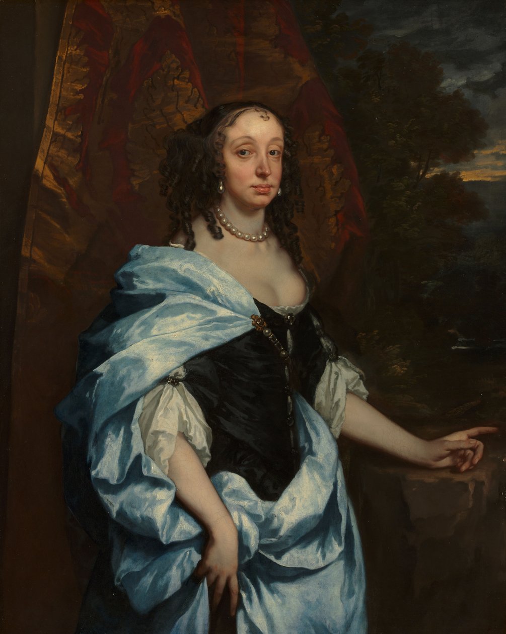 Portrait of Mrs. Leneve by Peter Lely