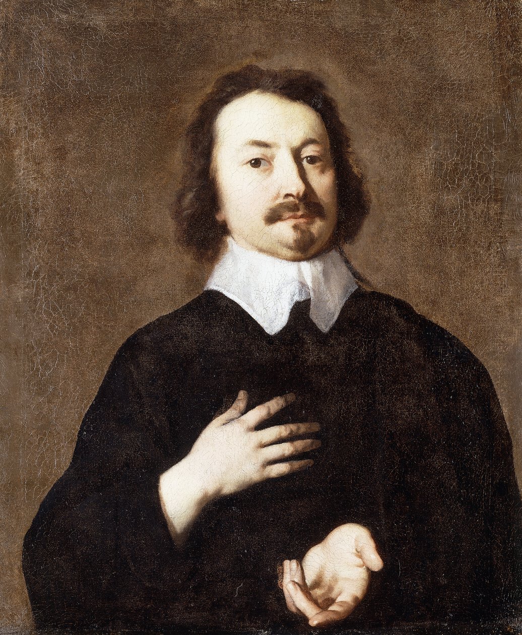 Portrait of a Gentleman, Half-Length, in Black with a White Collar by Peter Lely