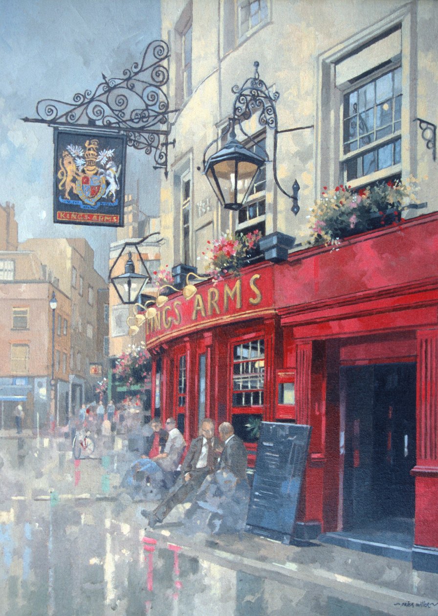 The Kings Arms, Shepherd Market, London by Peter Miller