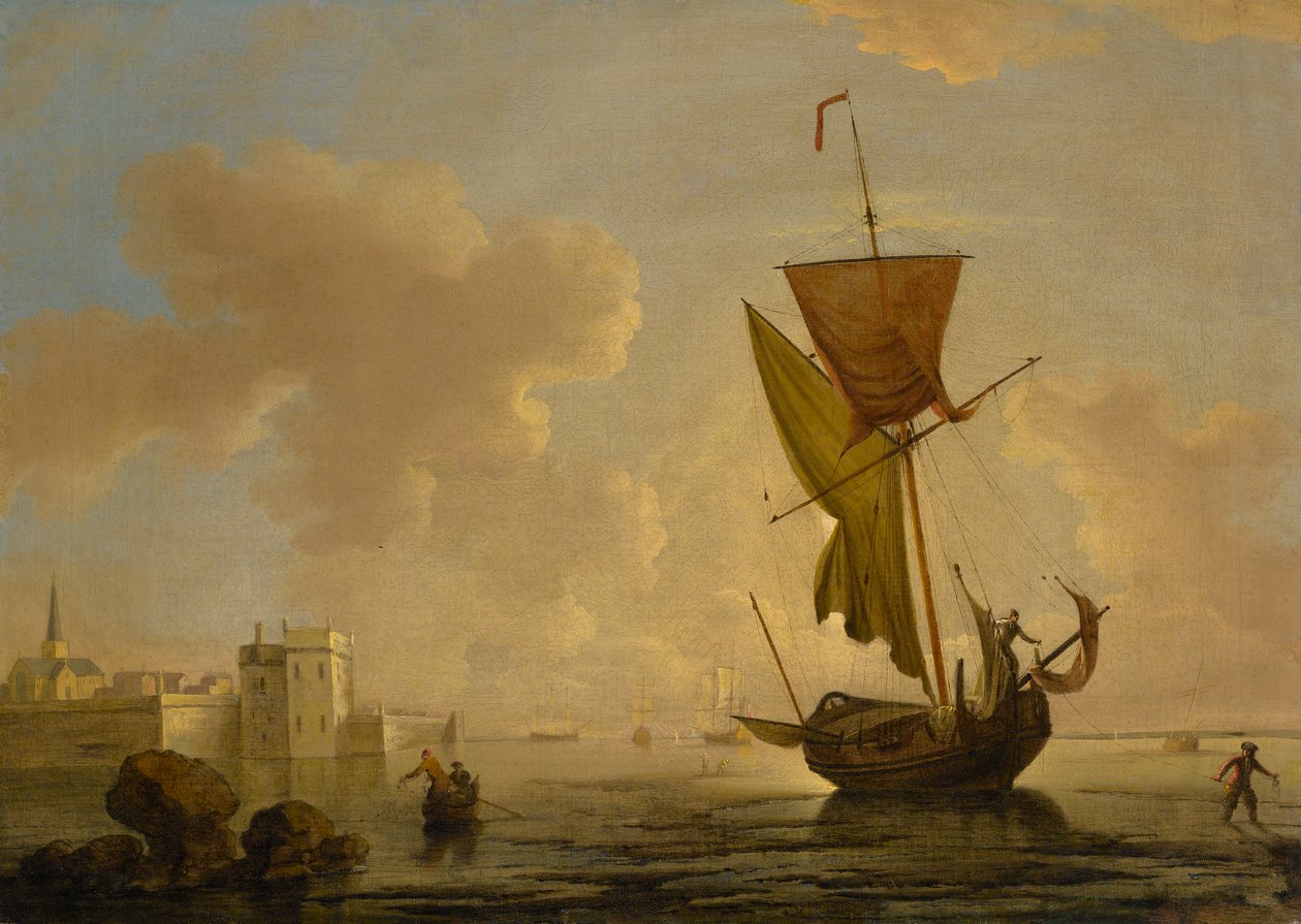 Shipping in a Calm by Peter Monamy