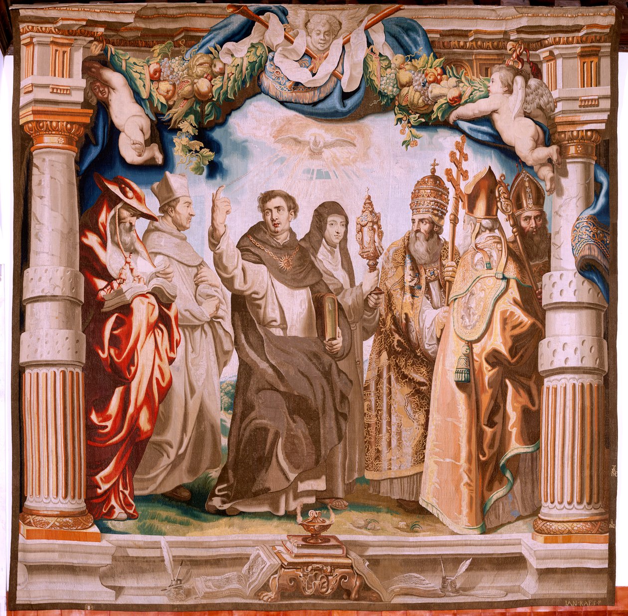 The Defenders of the Eucharist by Peter Paul (after) Rubens