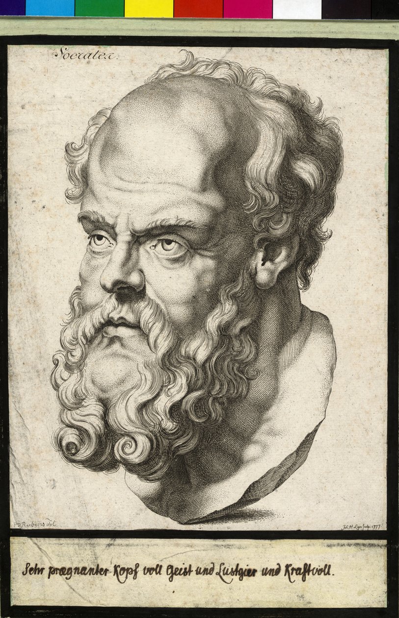 Socrates by Peter Paul (after) Rubens
