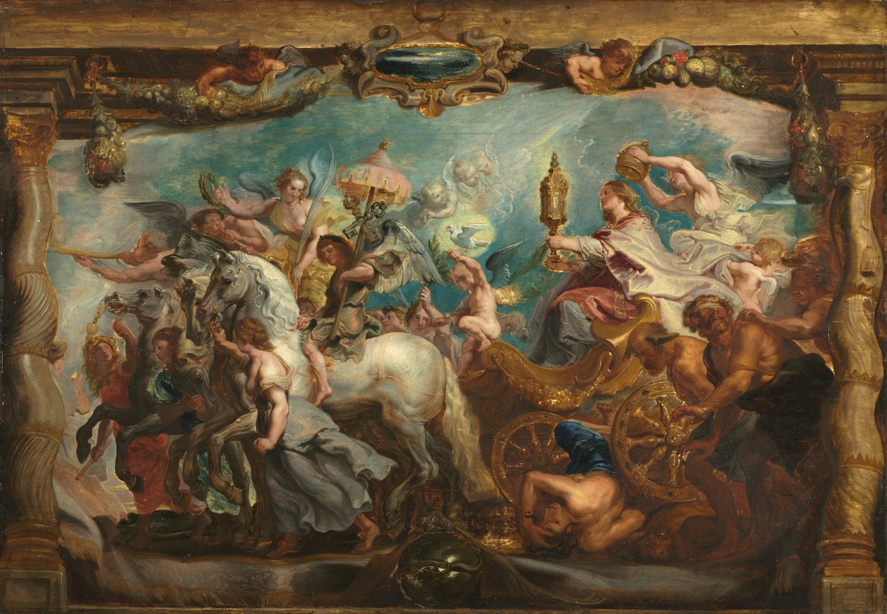 The Triumph of the Church by Peter Paul (after) Rubens