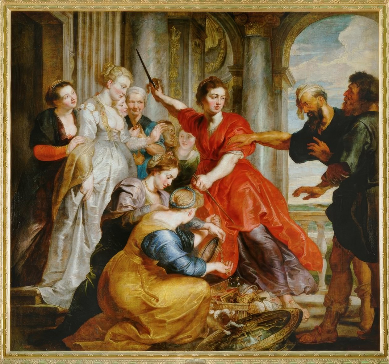 Achilles among the Daughters of Lycomedes by Peter Paul Rubens