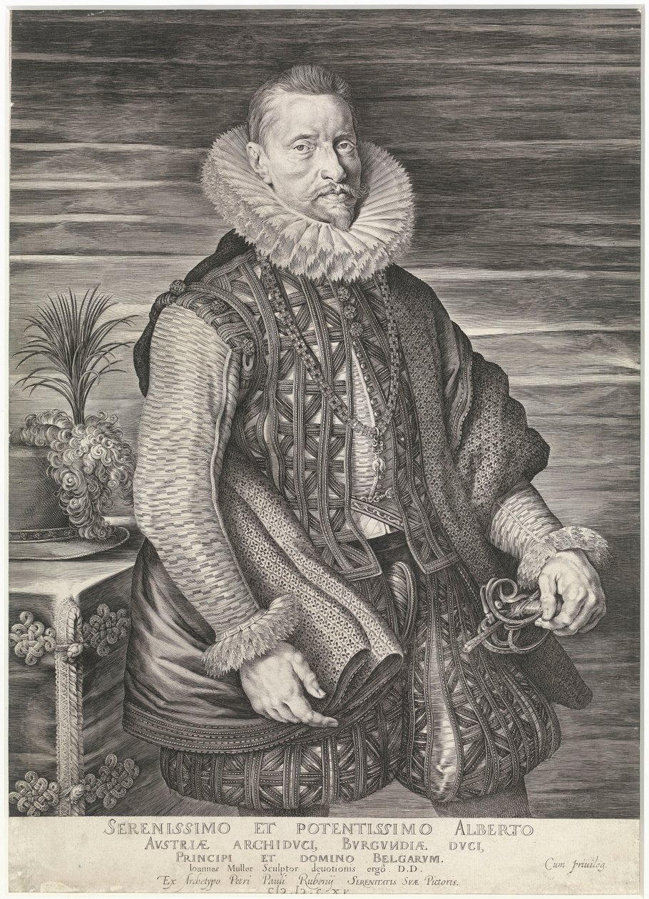 Albert, Archduke of Austria by Peter Paul Rubens