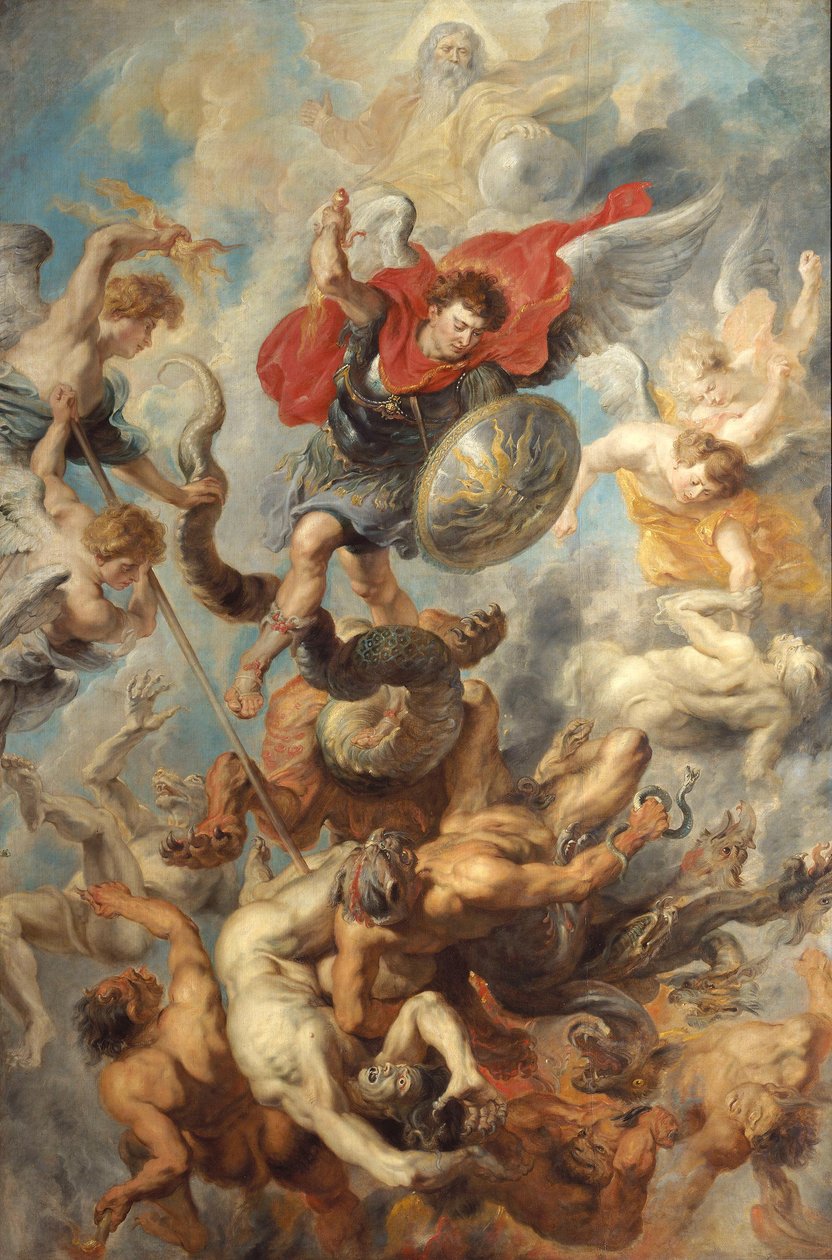 The Fall of the Angels by Peter Paul Rubens
