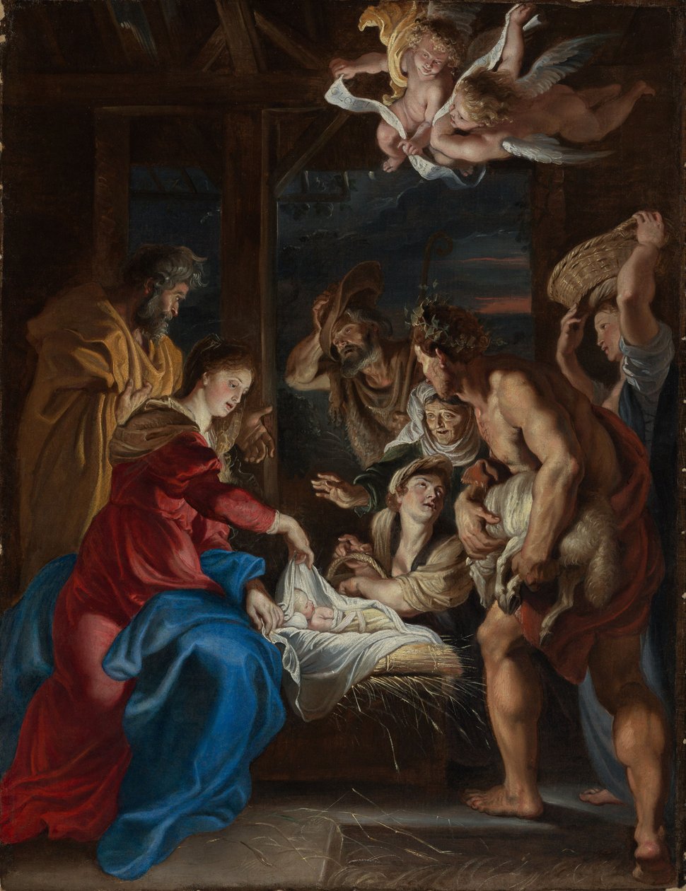 The Adoration of the Shepherds by Peter Paul Rubens