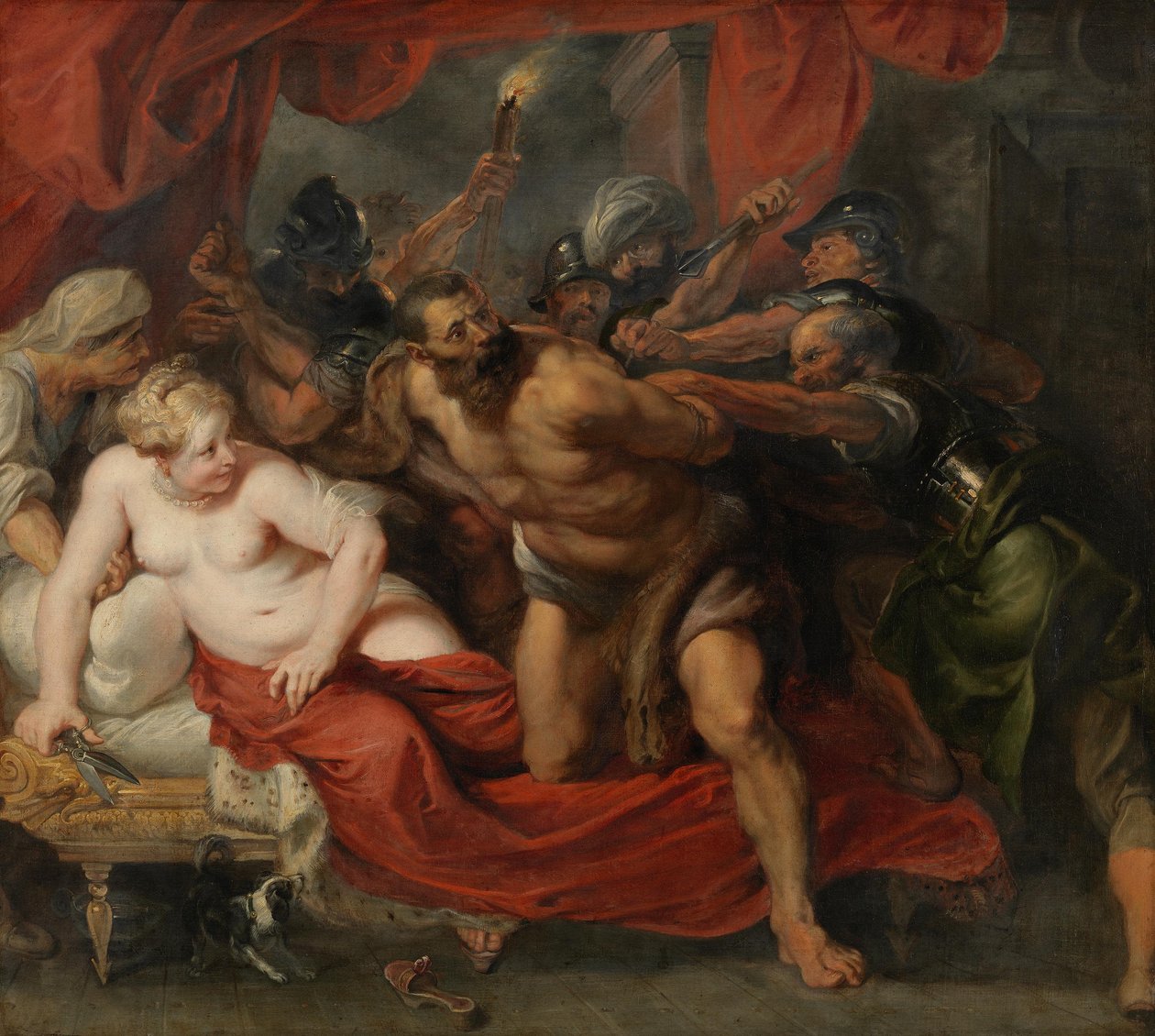 The Capture of Samson by Peter Paul Rubens